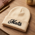 BEANIE MALIK - BEIGE